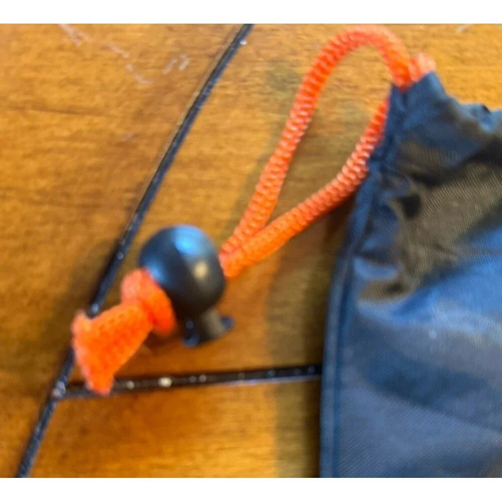 AstroAI Drawstring Nylon Bag ONLY Black Orange 20”x13” Storage for Shovel/etc